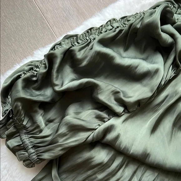 zadig green dress Zadig & Voltaire Rayonne Satin Dress main image 0